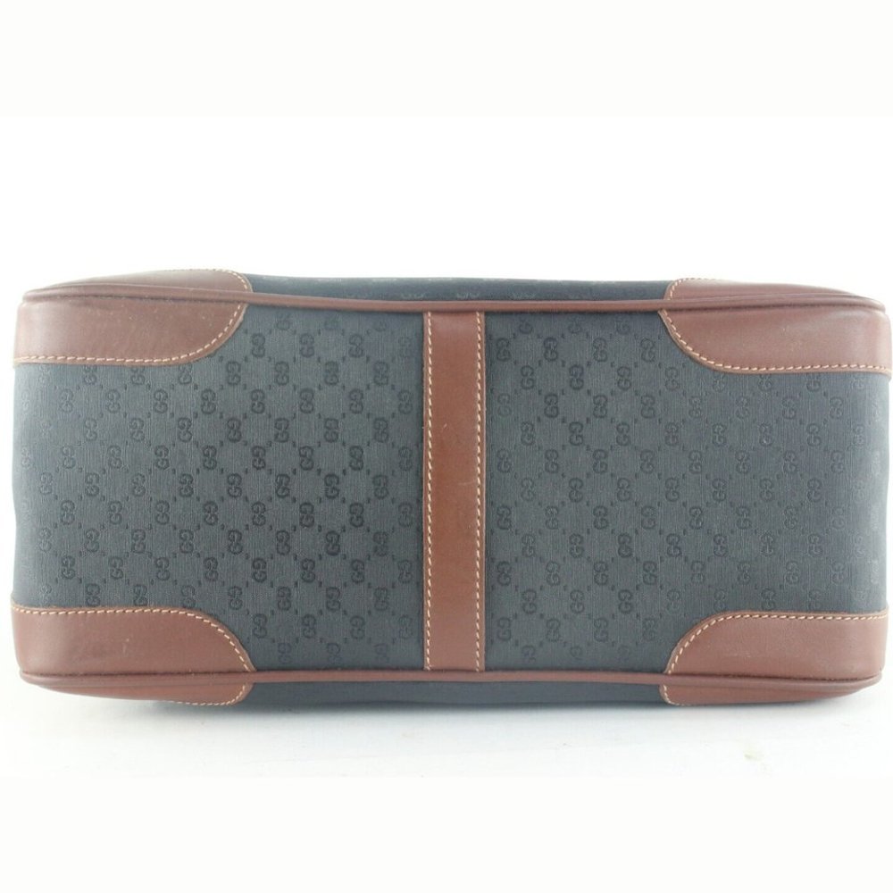 Gucci Rare Black x Brown 2way Square Boston 4GK1012K - Picture 10 of 10